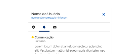 Notification component